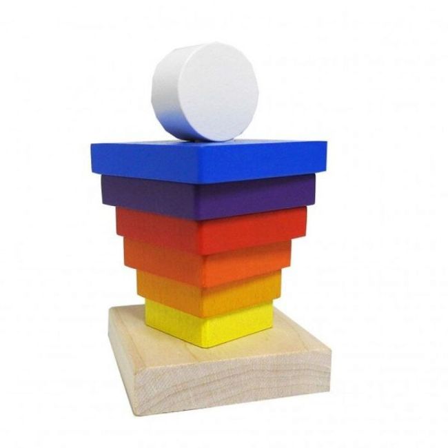 Jucarie din lemn, Cubika, &quot;Piramida 1&quot; KRT15269