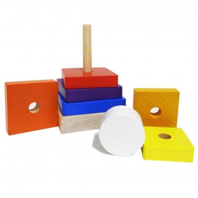 Jucarie din lemn, Cubika, &quot;Piramida 1&quot; KRT15269