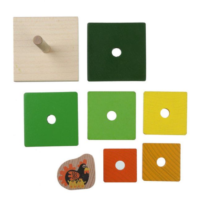 Jucarie din lemn, Cubika, &quot;Piramida 2&quot; KRT15276