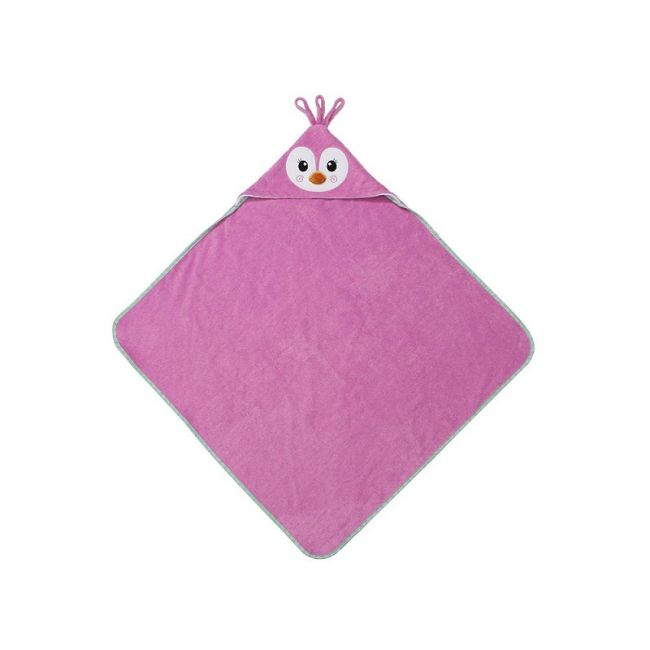 Prosop de baie cu gluga, Zoocchini, 76x76cm, Penguin KRTZ1982