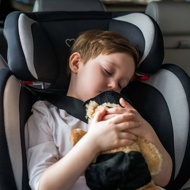 Scaun auto cu isofix Quick Fix, Momi, 15-36Kg, Dots KRTFOSA00013