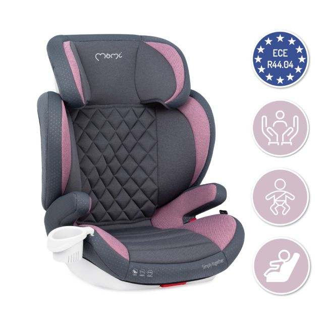 Scaun auto cu isofix Quick Fix, Momi, 15-36Kg, Pink KRTFOSA00005