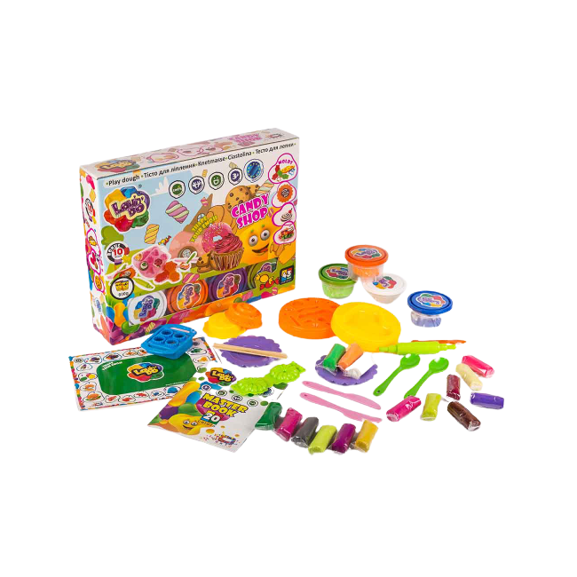 Set de modelat plastilina, Lovin&#039;Do - CANDY SHOP 2 KRTOK11017