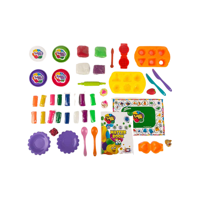 Set de modelat plastilina, Lovin&#039;Do - HAPPY BIRTHDAY 2 KRTOK11011