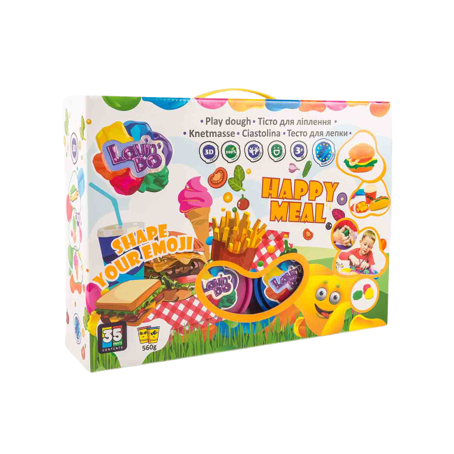 Set de modelat plastilina, Lovin&#039;Do - HAPPY MEAL KRTOK11006