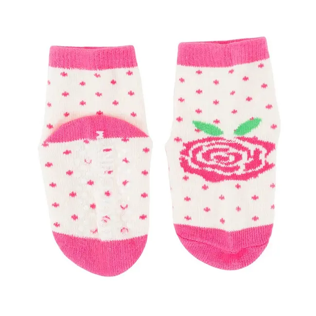 Set pantaloni si soseste antiderapante, Zoocchini, 12-18 Luni &ndash; Bunny KRTZ0190