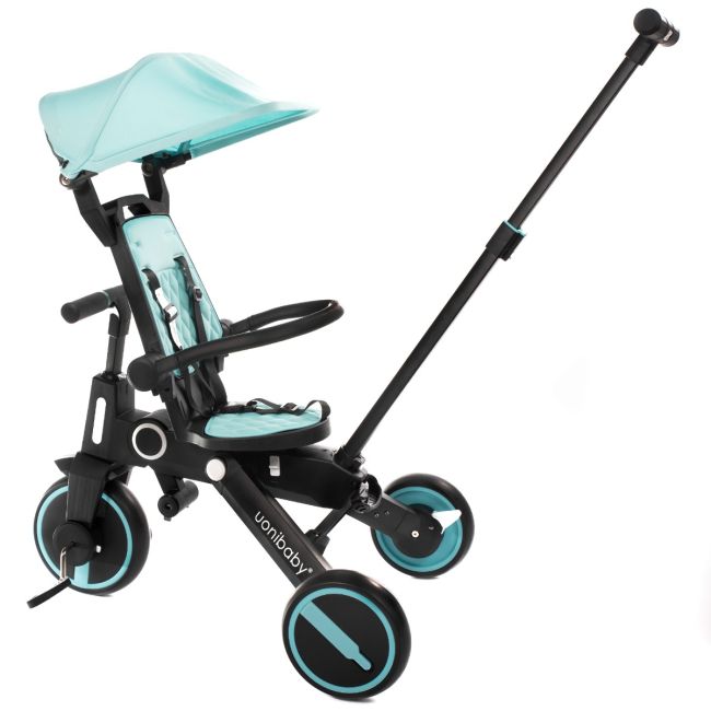 Tricicleta Uonibay 3 in 1, Pliabila si Reversibila - Blue KRTSL168BLUE