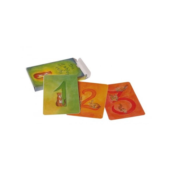 Carduri pentru invatat numerele, varianta 1 RMK40500