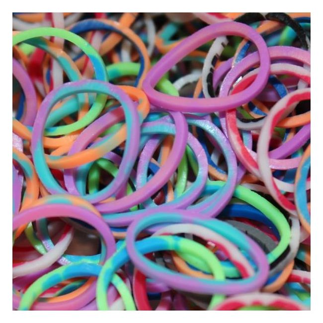 Elastice Rainbow Loom - Asortate -600 buc - RL851566005981