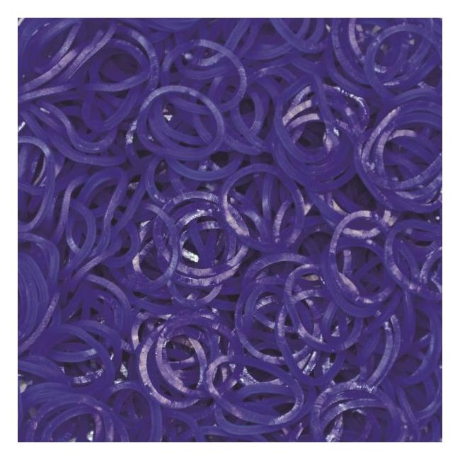 Elastice Rainbow Loom - Jelly Albastru-navy-600 buc - RL851566005028