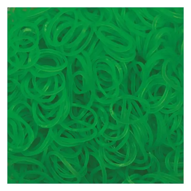Elastice Rainbow Loom - Jelly Verde-lime-600 buc - RL851566005042