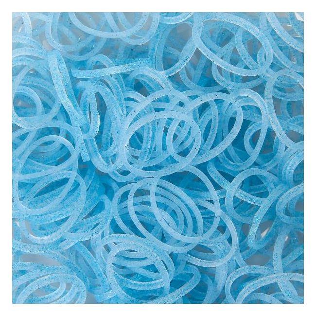 Elastice Rainbow Loom - Lucios  Albastru-300 buc - RL851566005431