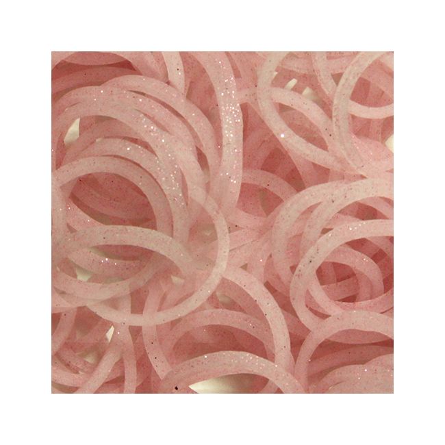 Elastice Rainbow Loom - Lucios  Roz-300 buc - RL851566005455