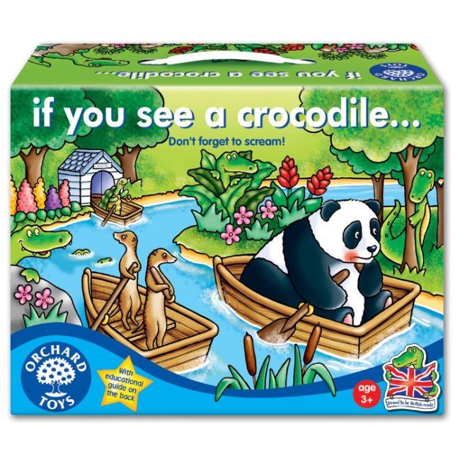 Joc de societate Fereste-te de crocodili IF YOU SEE A CROCODILE - OR073