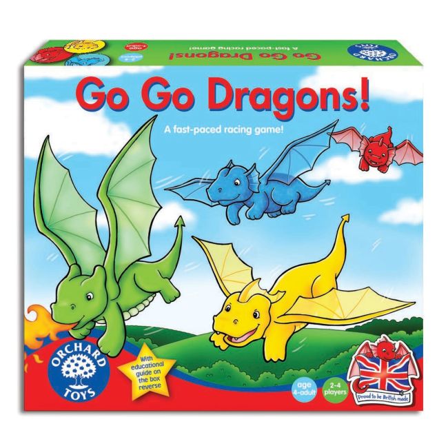 Joc de societate Intrecerea dragonilor GO GO DRAGONS! - OR056