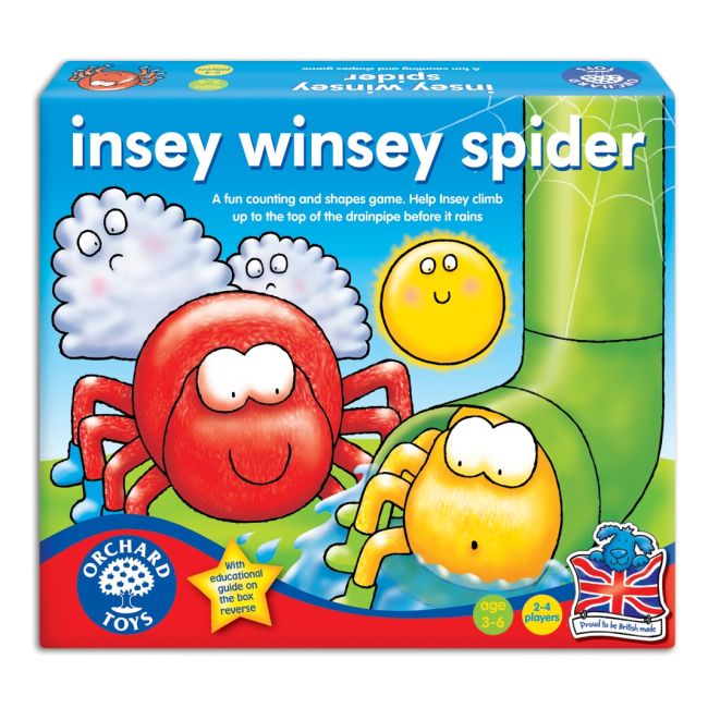 Joc educativ Cursa Paianjenilor INSEY WINSEY SPIDER - OR031