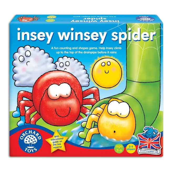Joc educativ Cursa Paianjenilor INSEY WINSEY SPIDER - OR031