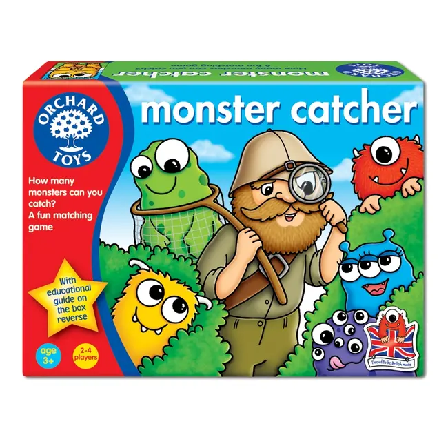 Joc educativ Vanatorul de monstruleti MONSTER CATCHER Orchard Toys - OR016