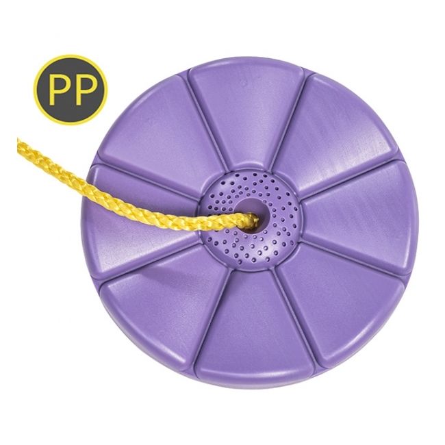 Leagan rotund din plastic Monkey PP(galbena)10 - Mov - KB150.007.007.001