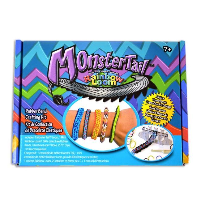 Monster Tail Rainbow Loom - RL851566005684