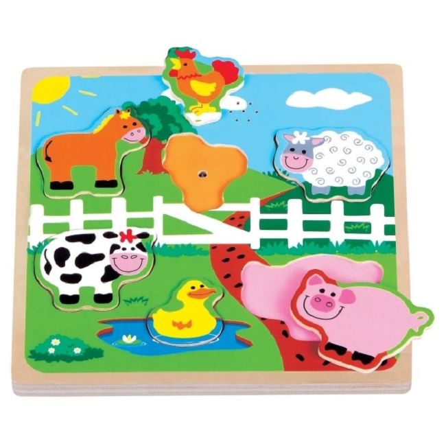 Puzzle ferma cu sunete - NC0526