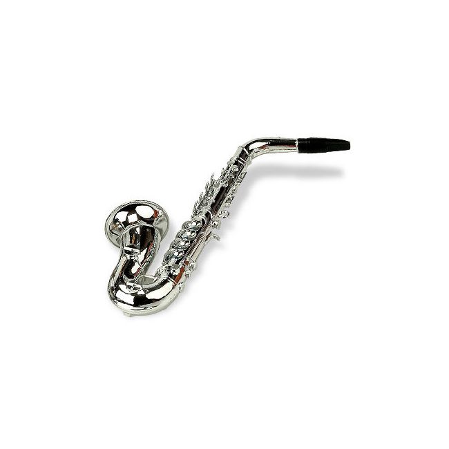 Saxofon plastic metalizat, 8 note - RG284