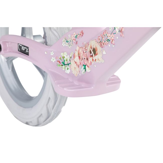 Bicicleta de echilibru, MoMi, ULTI Pink, Fara pedale, Albastru, Reglabila, Cadru usor din magneziu, Roti cauciucate, Absorbtie a socurilor, Sarcina maxima 30 kg KRTROBI00039