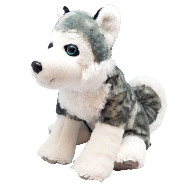 Catelus husky - jucarie plus wild republic 30 cm wr13467