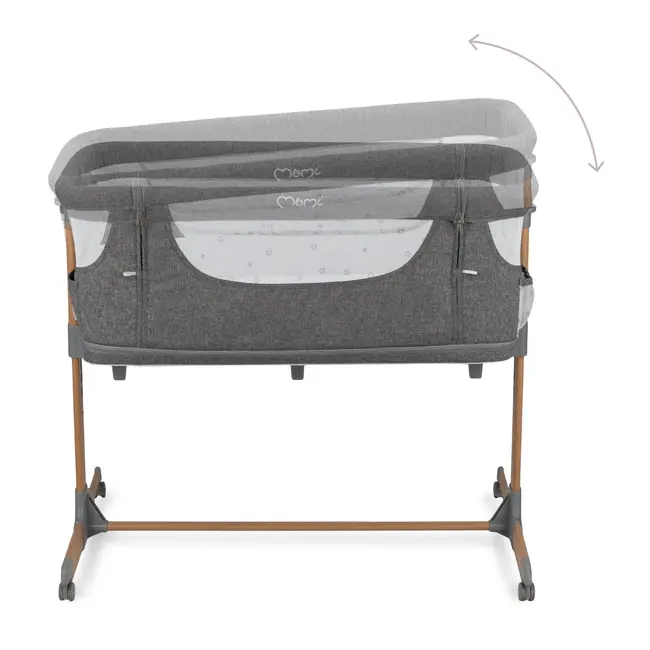 Co-sleeper Momi, Smart Bed 4 in 1 - Grey KRTLOZE00002