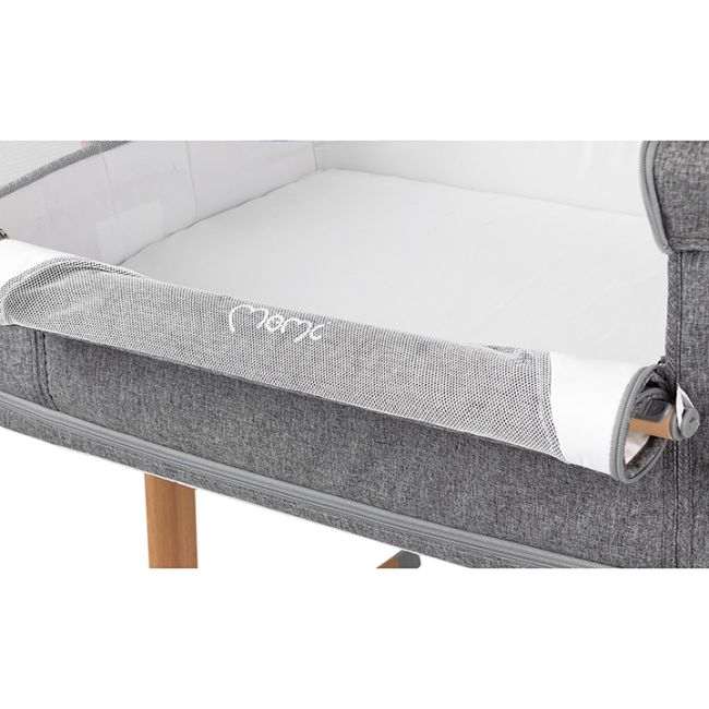 Co-sleeper Momi, Smart Bed 4 in 1 - Grey KRTLOZE00002