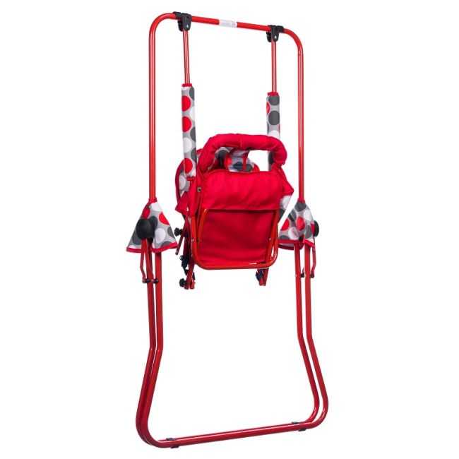 Leagan pentru copii, Top Kids, pentru interior si exterior, Red Dots KRT4100ATH2RD