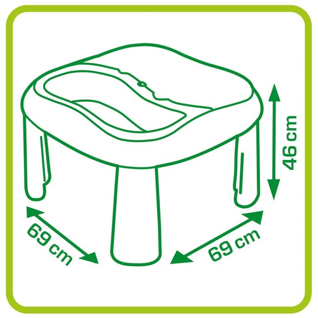 Masa de joaca smoby water and sand 2 in 1 hubs7600840110