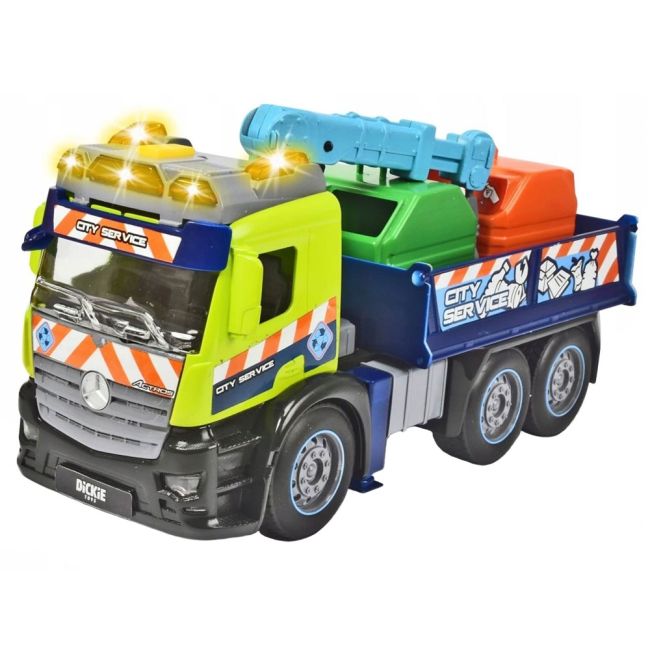 Masina de gunoi dickie toys mercedes recycling hubs203745015