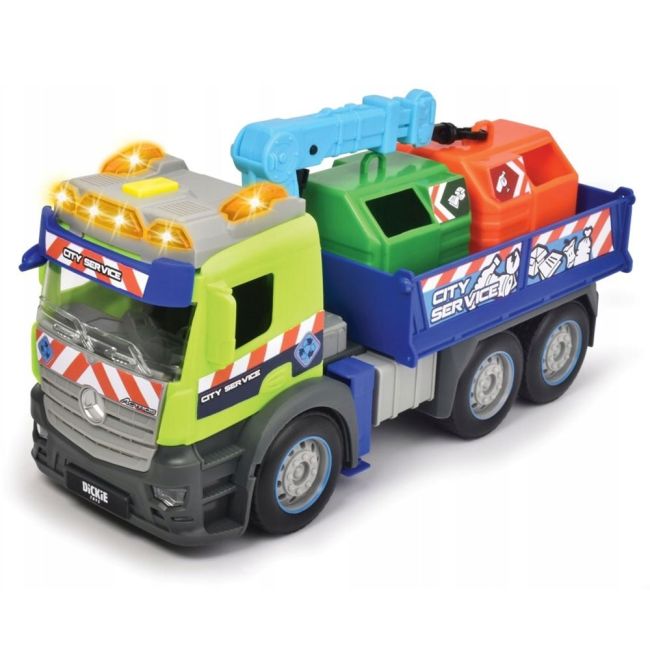 Masina de gunoi dickie toys mercedes recycling hubs203745015