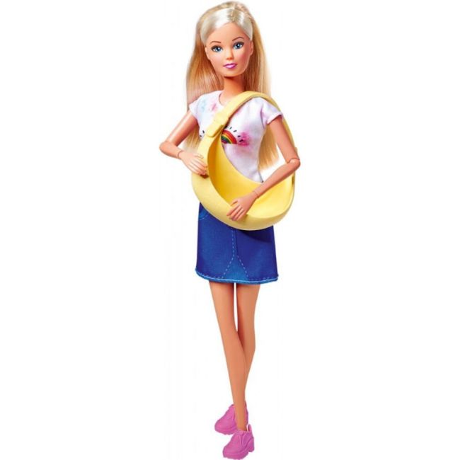 Papusa simba steffi love baby bag 29 cm cu accesorii hubs105733538