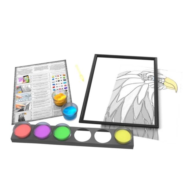 Set pictura 3D cu argila usoara, 40*30cm - Eagle KRTOK70078