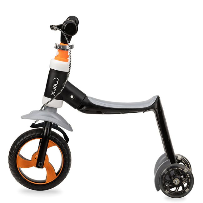 Trotineta transformabila 2 in 1 MoMi ELIOS Black KRTROBI00033