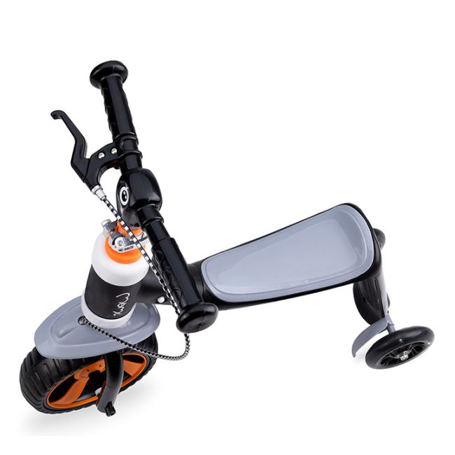 Trotineta transformabila 2 in 1 MoMi ELIOS Black KRTROBI00033