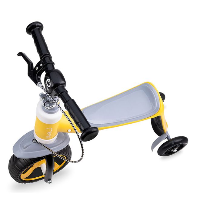 Trotineta transformabila 2 in 1 MoMi ELIOS Yellow KRTROBI00032