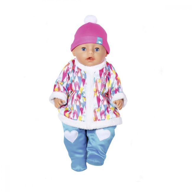 BABY born - Papusa interactiva cu hainute de iarna - 43 cm ARTZF831281