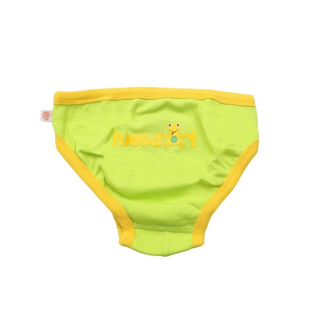 Chilotei din bumbac organic, pentru baieti, Zoocchini, Zilele săptămânii, 4-5 ani - 7 buc KRTZOO32316