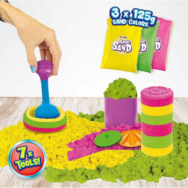 Craze - Nisip Kinetic - Set Joaca Neon ARTCRZ32374