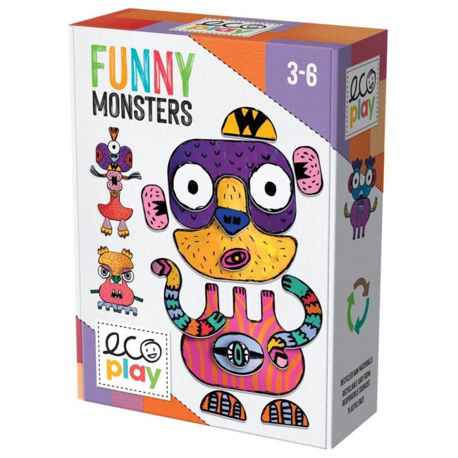Headu Ecoplay - Joc Creeaza Monstri Amuzanti ARTHE28580