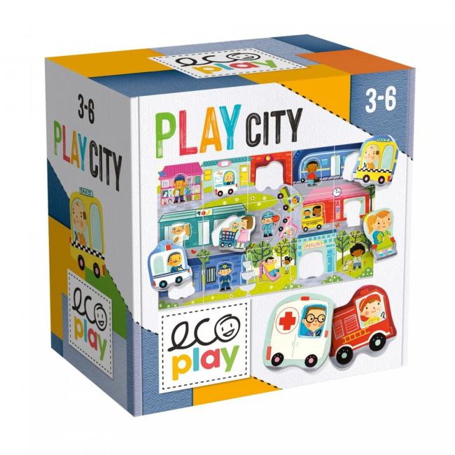 Headu Ecoplay - Puzzle Sa Ne Jucam In Oras ARTHE28474