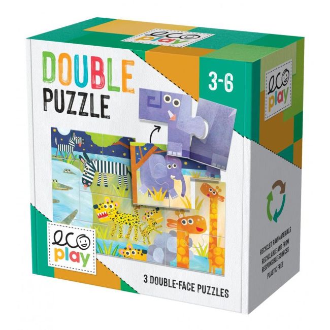 Headu Ecoplay - Puzzle-Uri Animale Si Mediul Inconjurator ARTHE28559