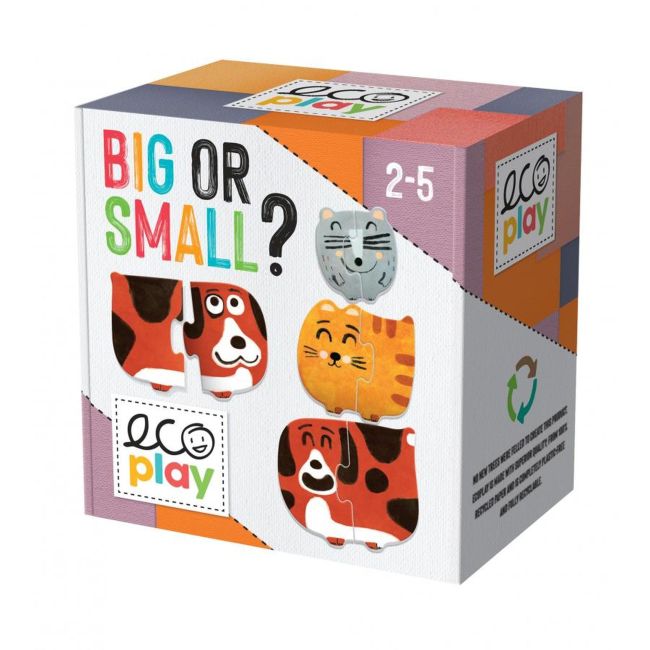 Headu Ecoplay - Puzzle-Uri Progresive - Mic Sau Mare? ARTHE28511