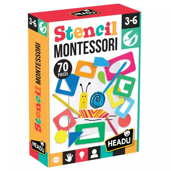 Headu Montessori - Joc Cu Sabloane ARTHE29396