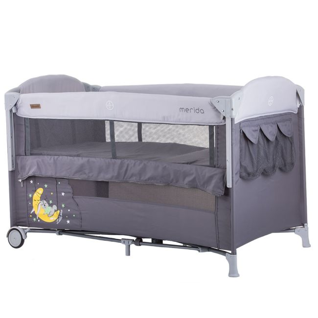 Patut pliabil chipolino merida platinum cu laterala culisanta hubkosimer0224pl
