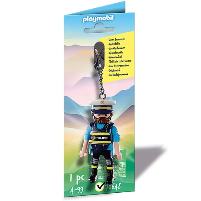 Playmobil - Breloc Politist ARTPM70648