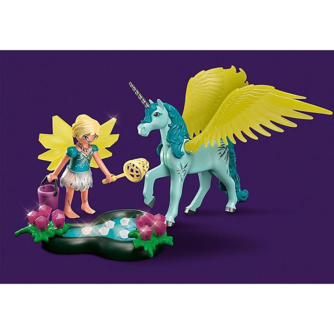 Playmobil - Crystal Fairy Cu Unicorn ARTPM70809